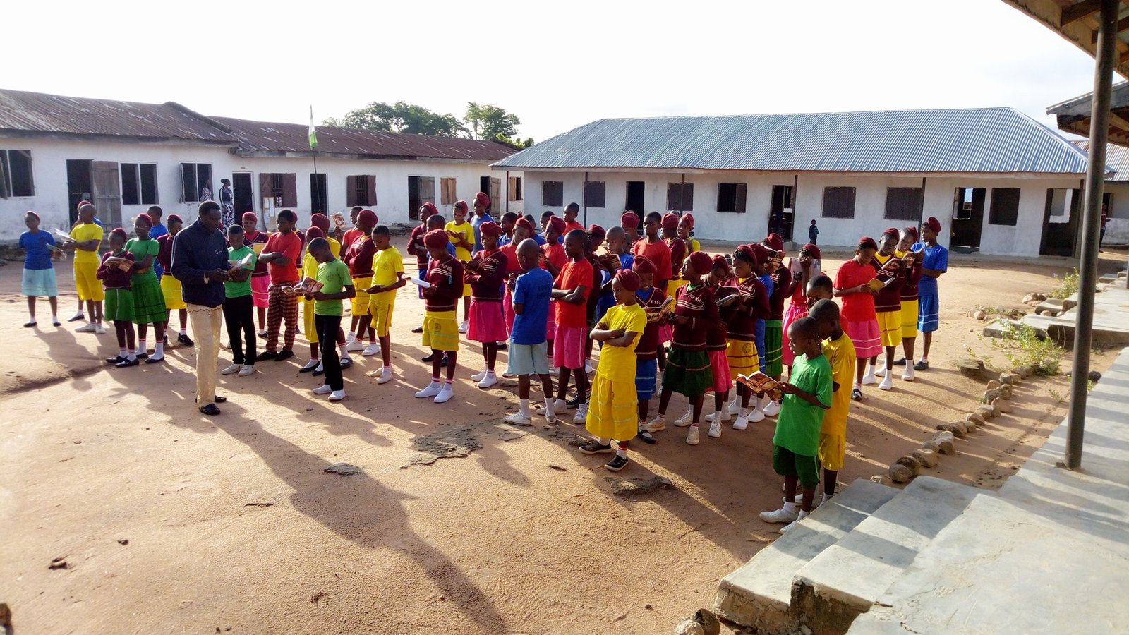 Folu International School Students Assembly